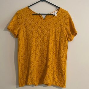 Mustard market and spruce top size l